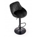 Стул барный HALMAR H101 черный/черный